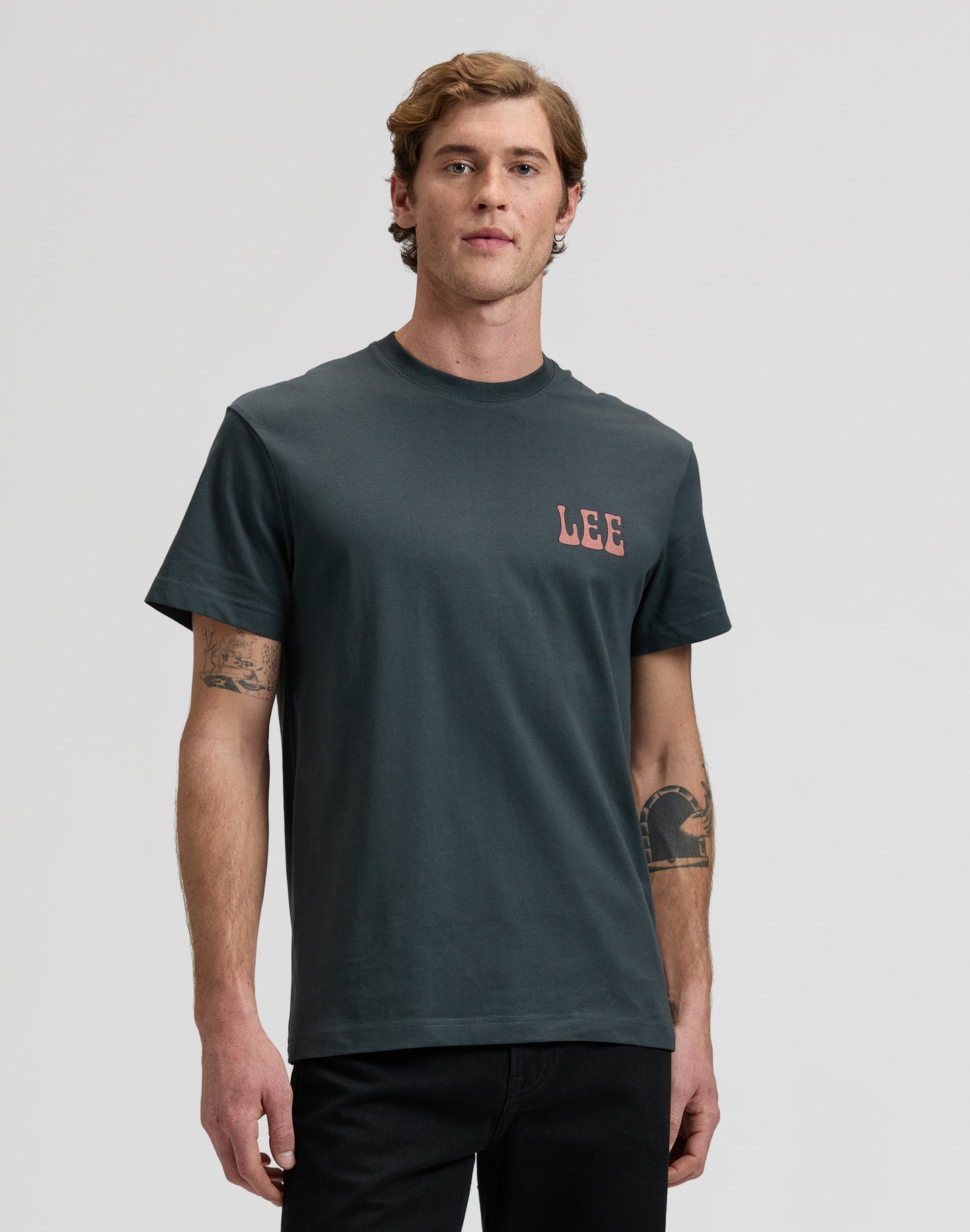 Vinyl Tee - Washed Black