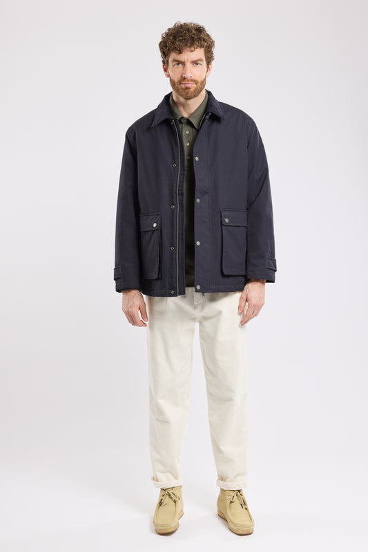 Matalasseé Quilted Jacket - Rich Navy