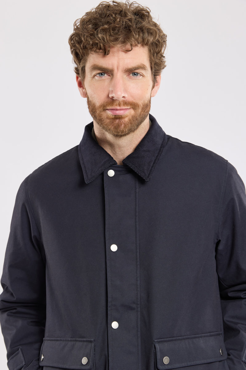Matalasseé Quilted Jacket - Rich Navy
