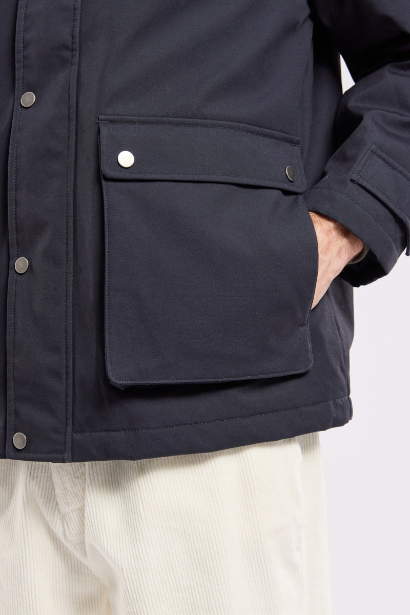 Matalasseé Quilted Jacket - Rich Navy