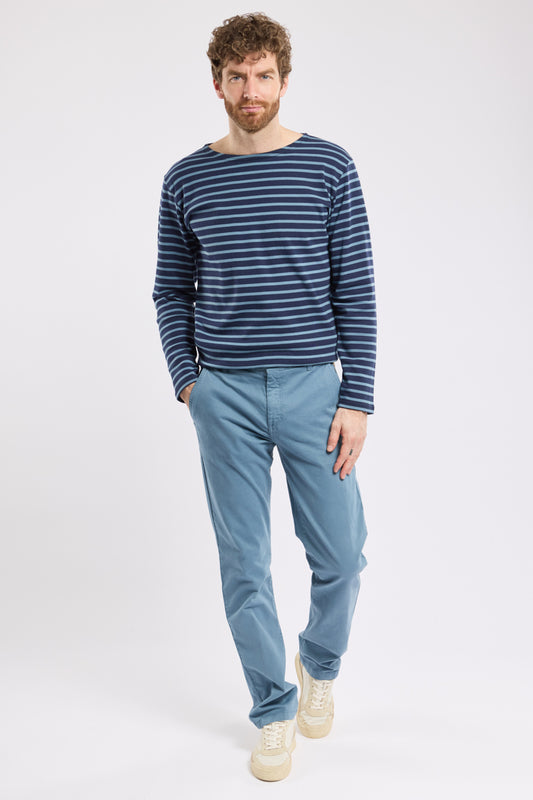 Tanis Chino Trouser - Bluefin
