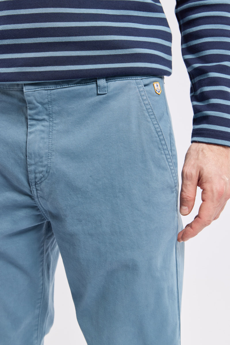 Tanis Chino Trouser - Bluefin
