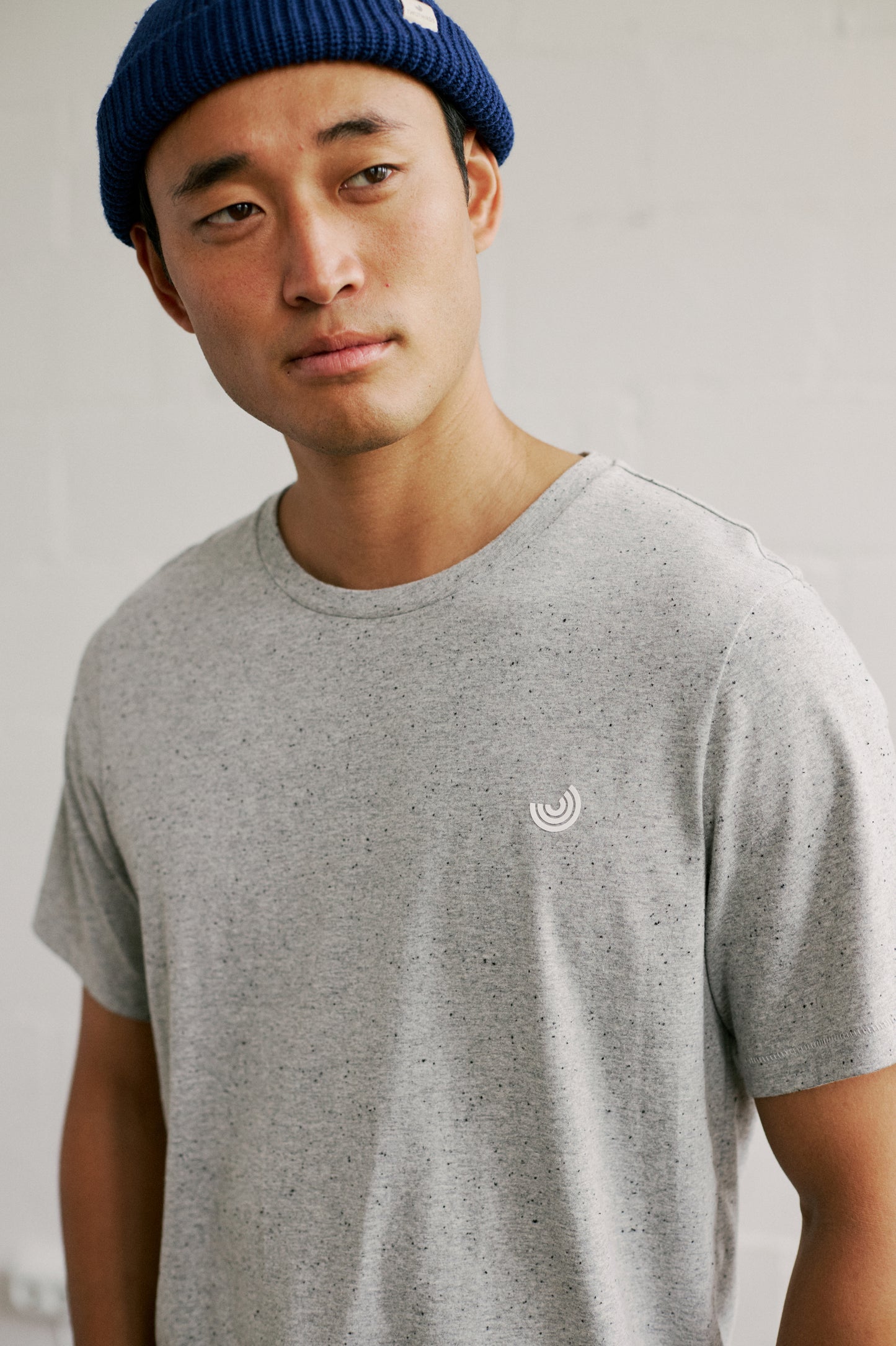 Bird Neeps Tee - Grey Melange