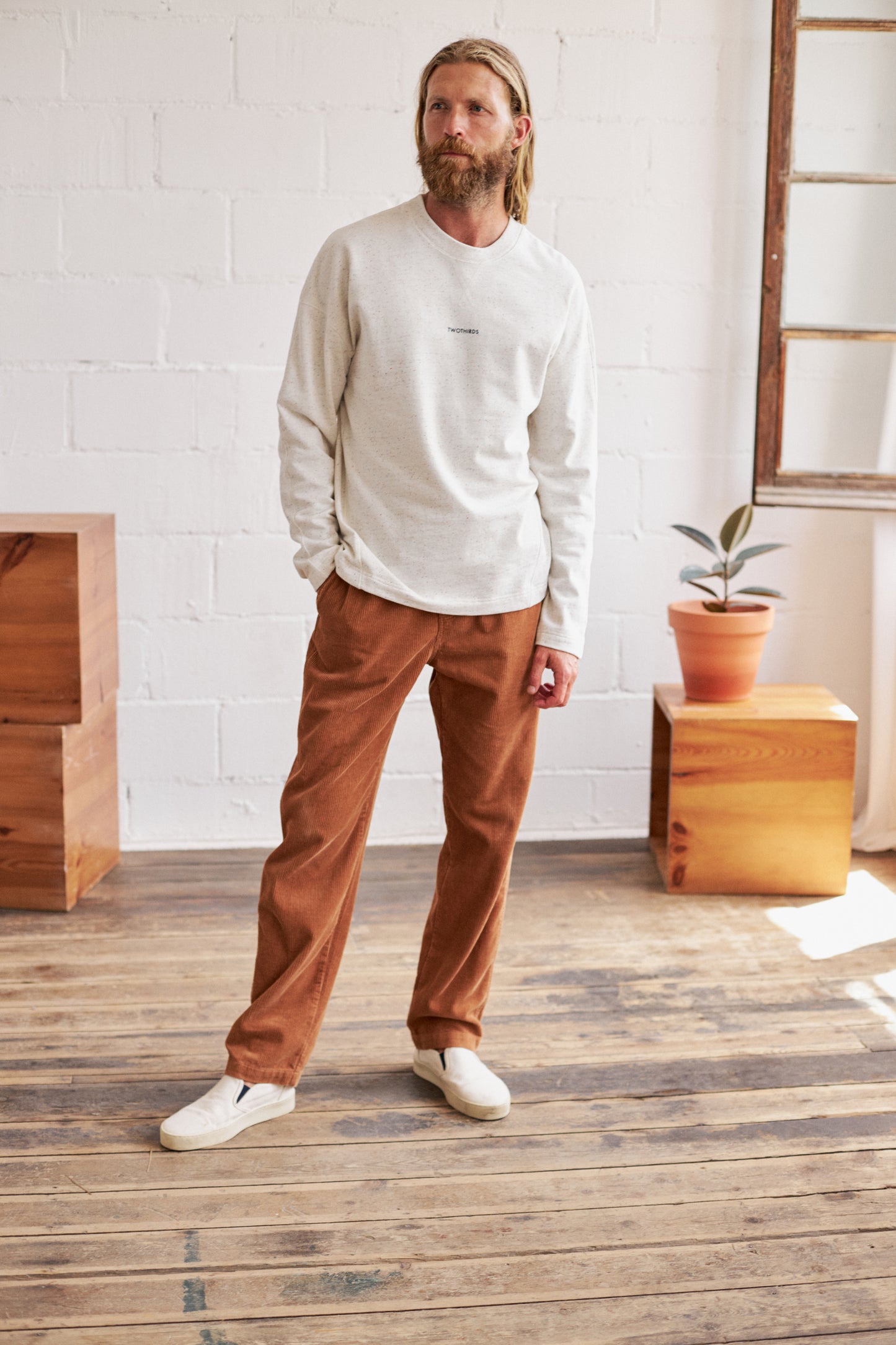 Gravina Sweatshirt - Ecru Multicolour Neeps