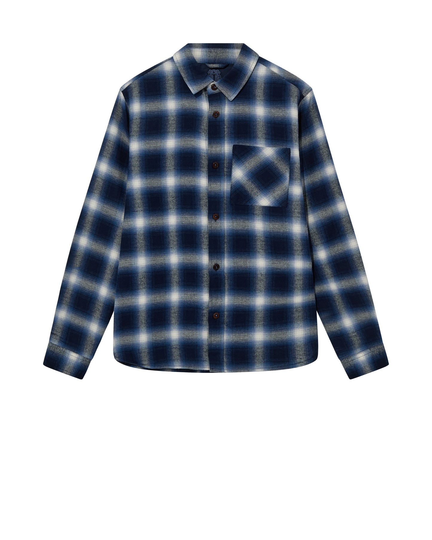David Shadow Overshirt - Salute Navy