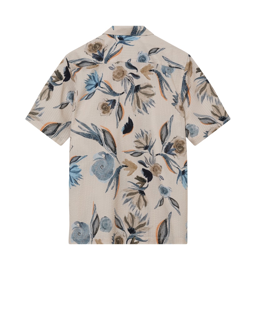 Joel Haiku Seer SS Shirt - Ecru