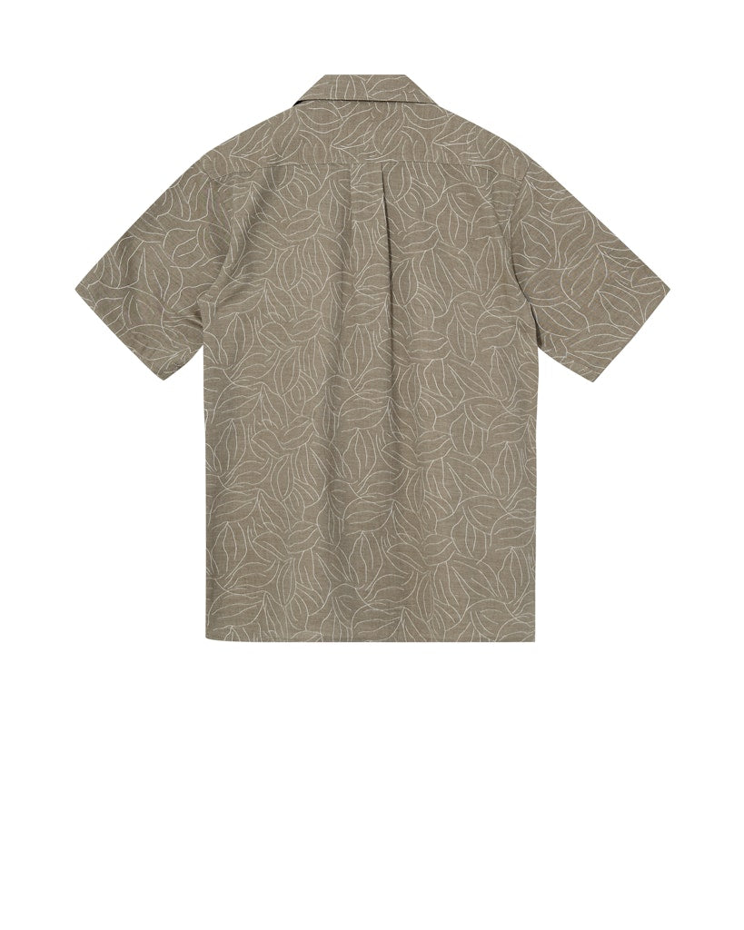 Marlon Vanese Cuban Shirt - Grape Leaf