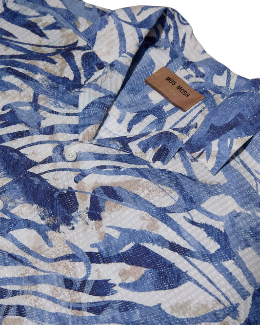 Joel Common Seer SS Shirt - Estate Blue
