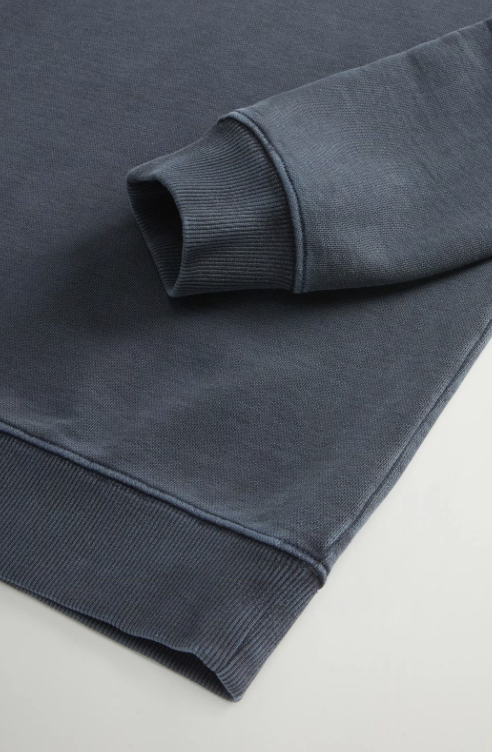 Garment Dyed Crewneck Sweatshirt - Melton Blue