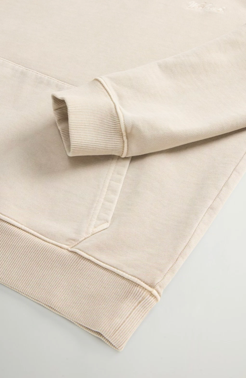 Garment Dyed Hoodie Sweatshirt - Rope