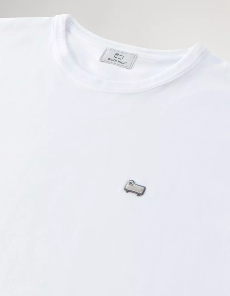 Pure Cotton Sheep Tee - White