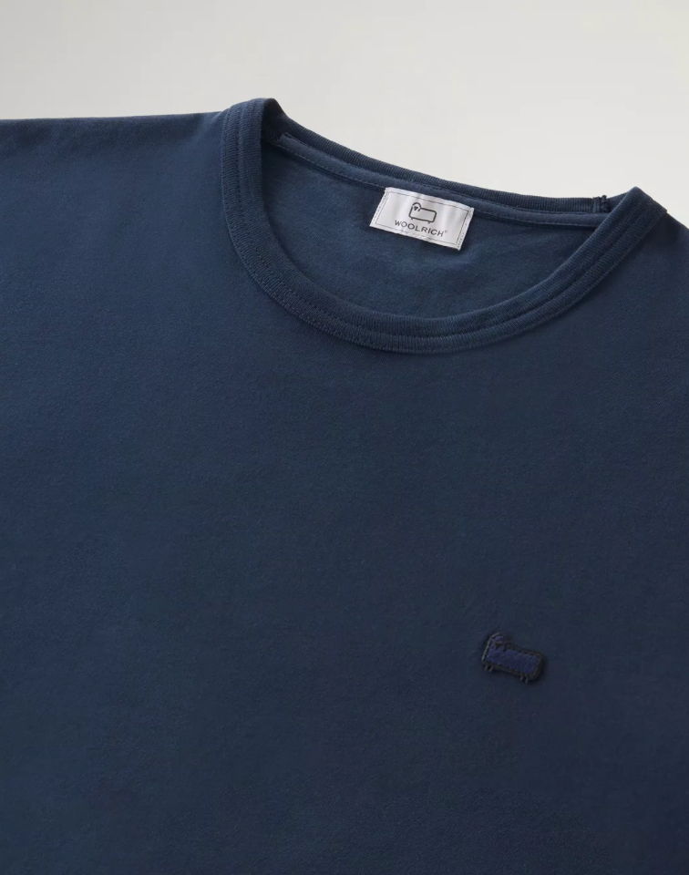 Pure Cotton Sheep Tee -Melton Blue