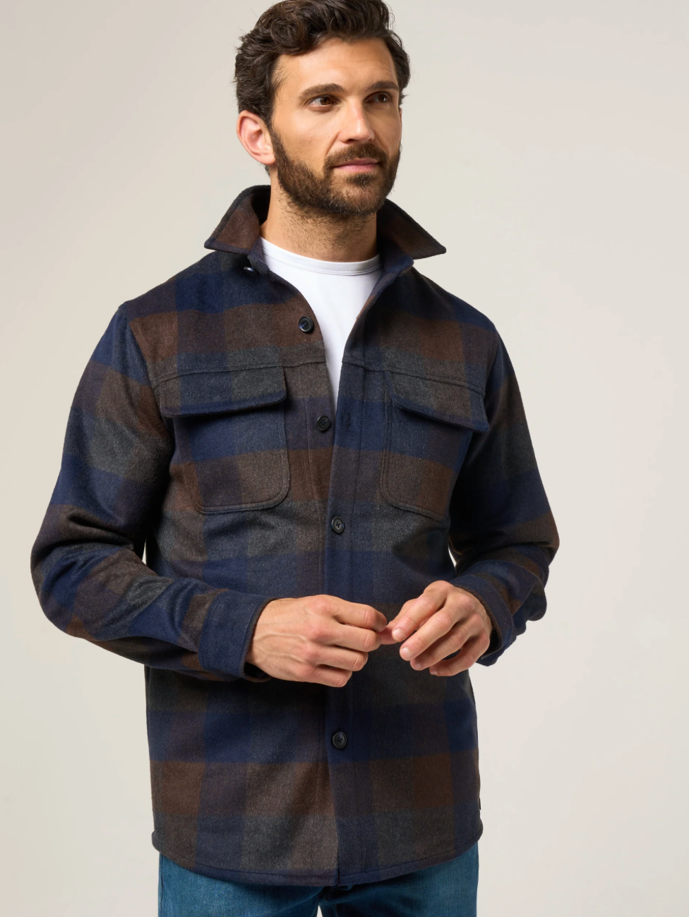 Ripley Plaid Shacket