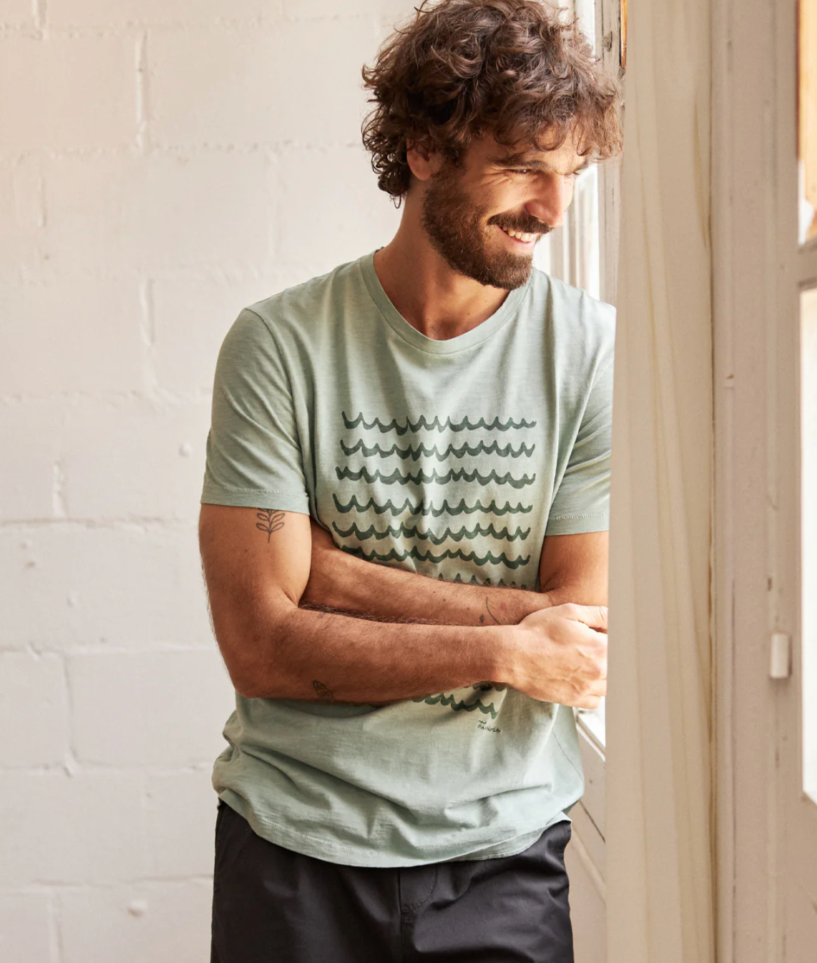 Salm Tee Shirt - Lily Pad Green