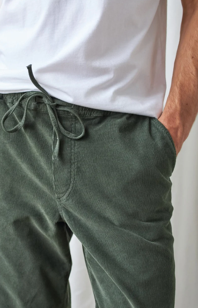 Trinity Corduroy Trouser - Ivy Green