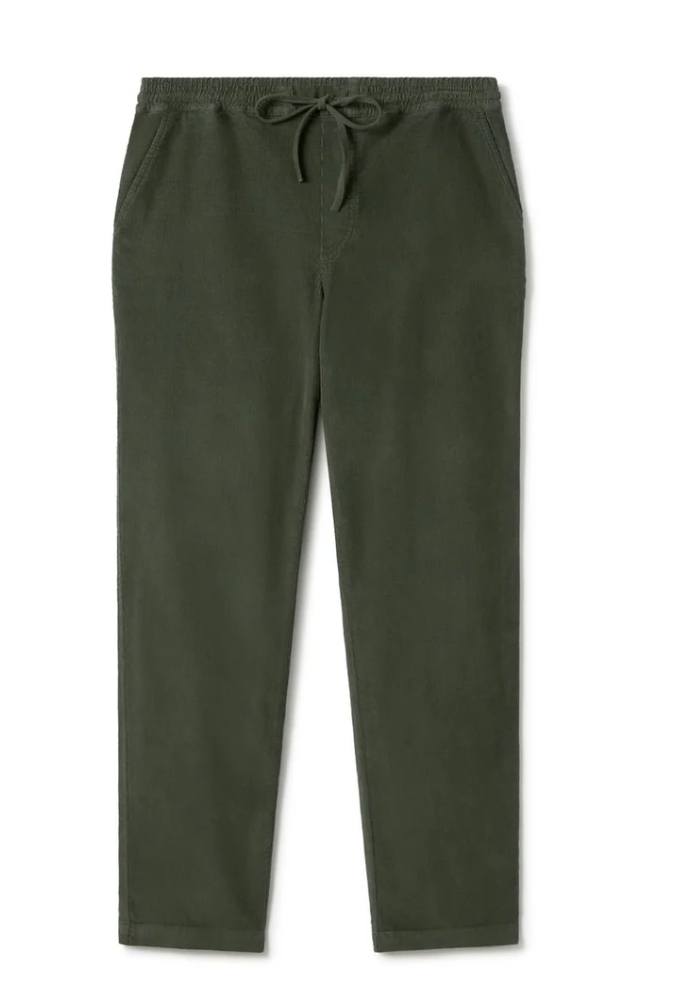 Trinity Corduroy Trouser - Ivy Green