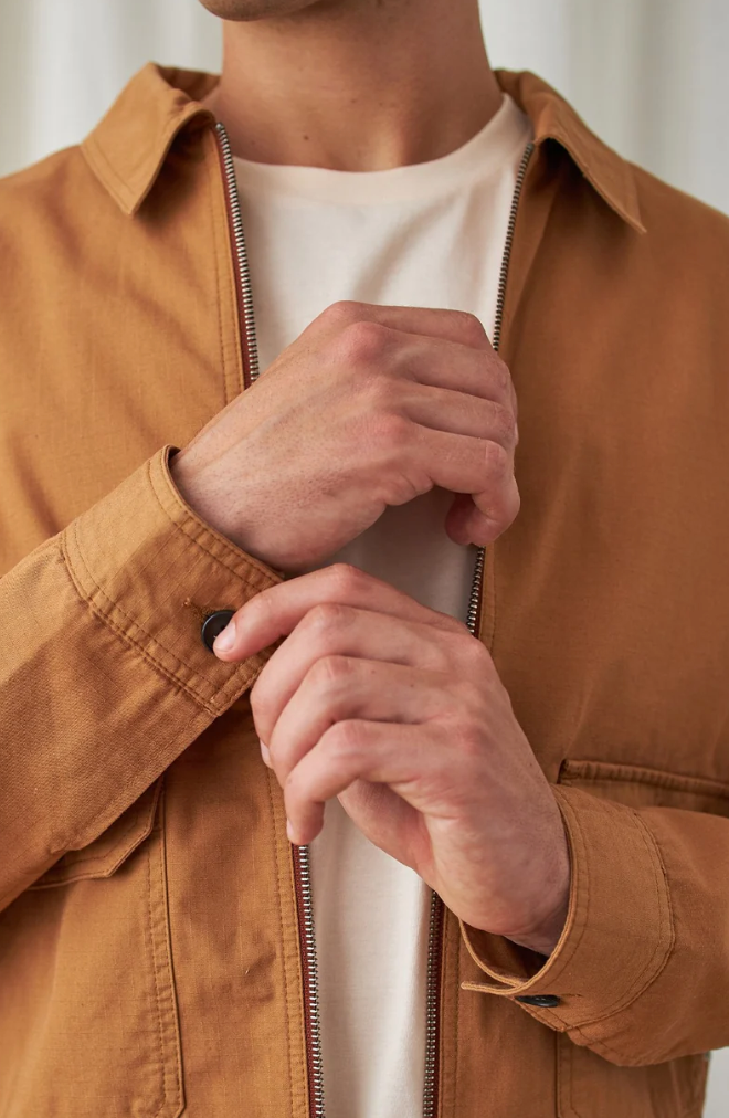 Ansley Jacket - Camel Toast