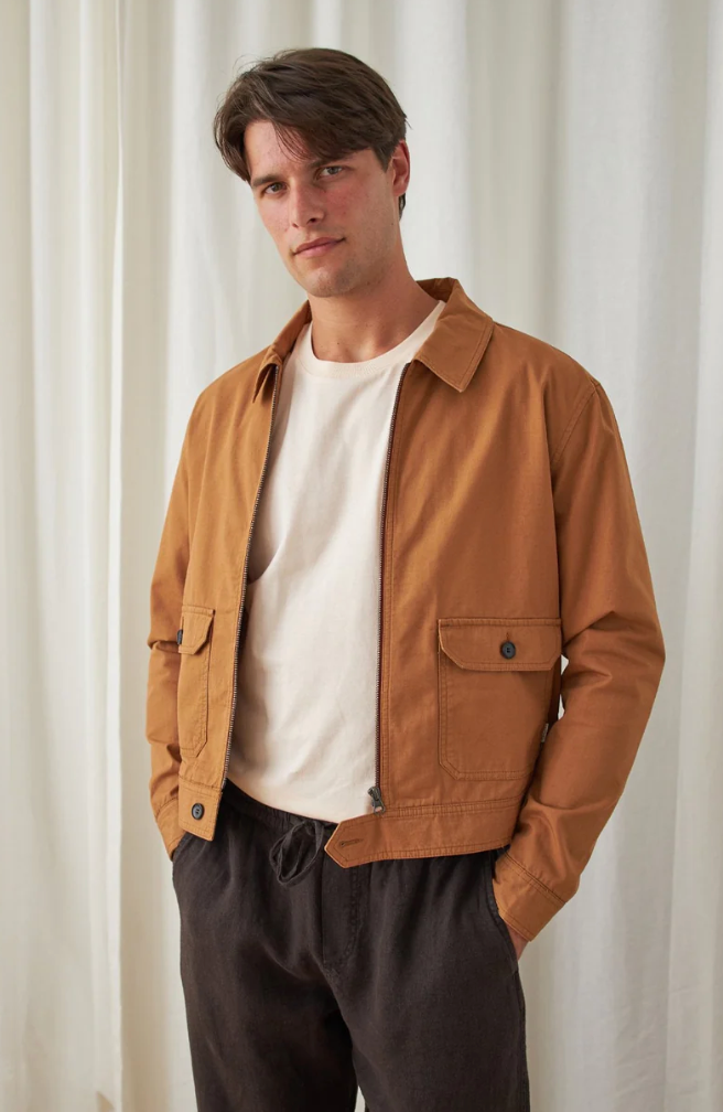 Ansley Jacket - Camel Toast