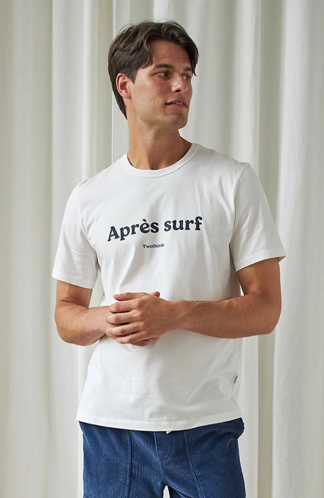 Maroon Tee Shirt - Natural White