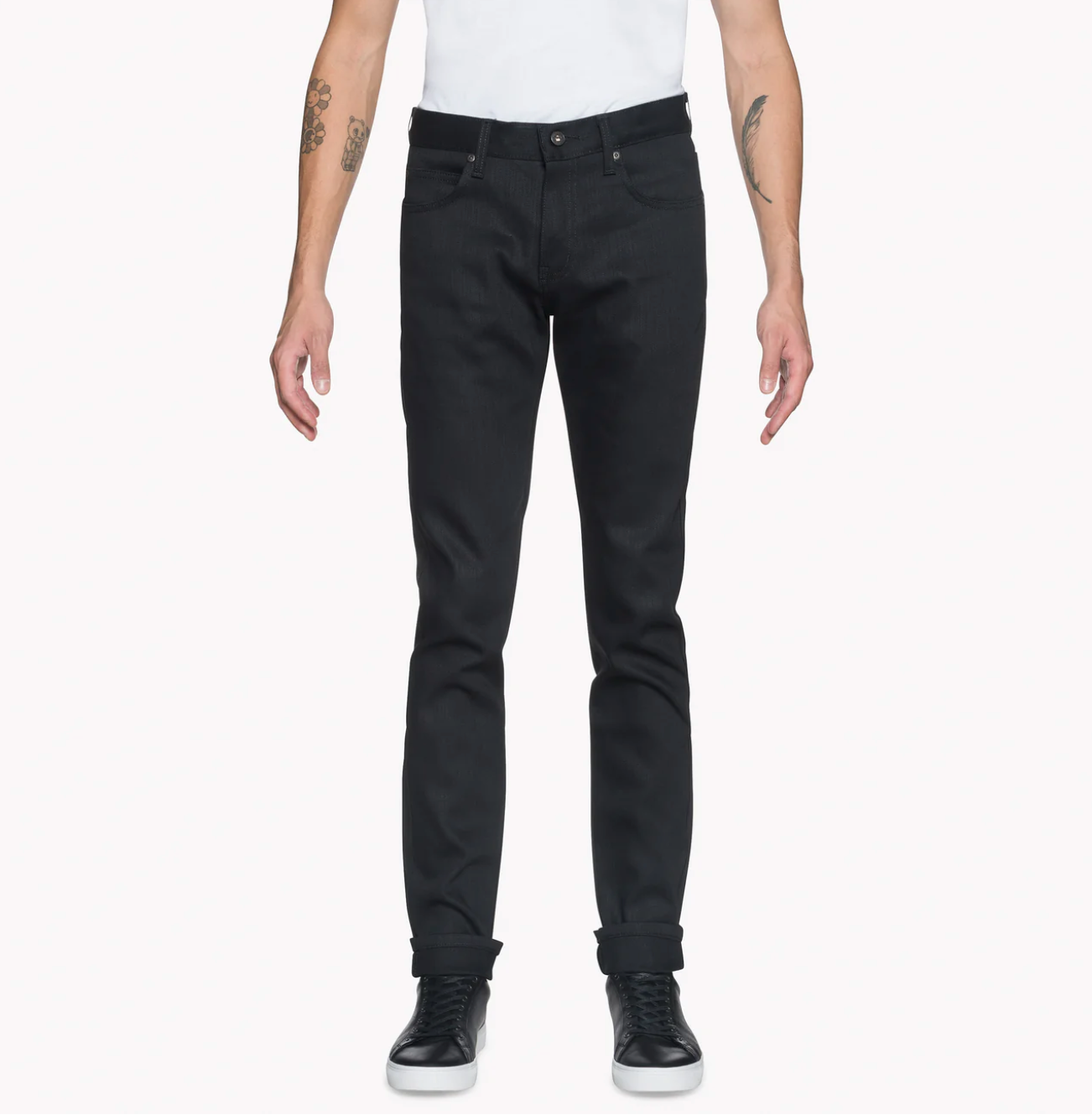 Super Guy - Black Power Stretch Jeans