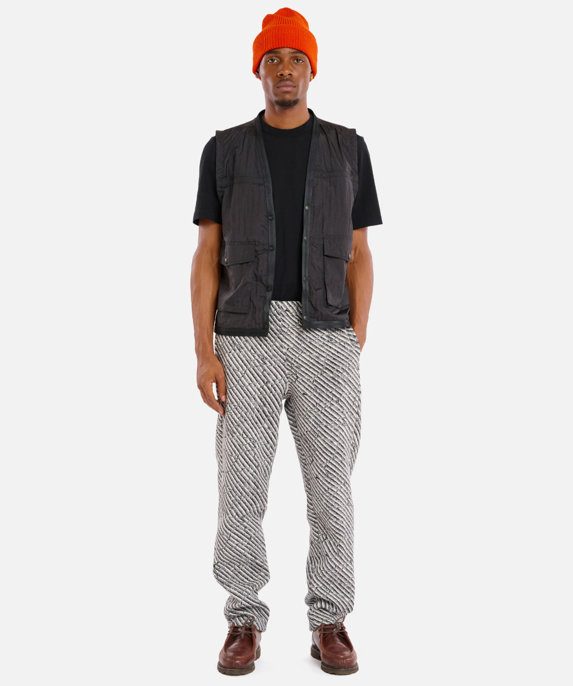 Taipai Industrial Sweat Pant Trouser - Multi Grey