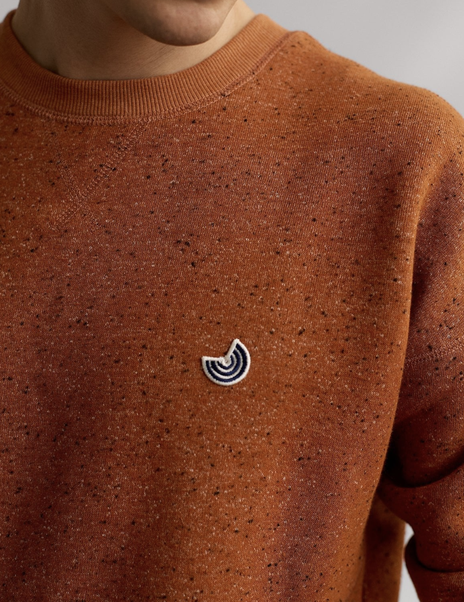 Dundrum Sweater- Umber Orange