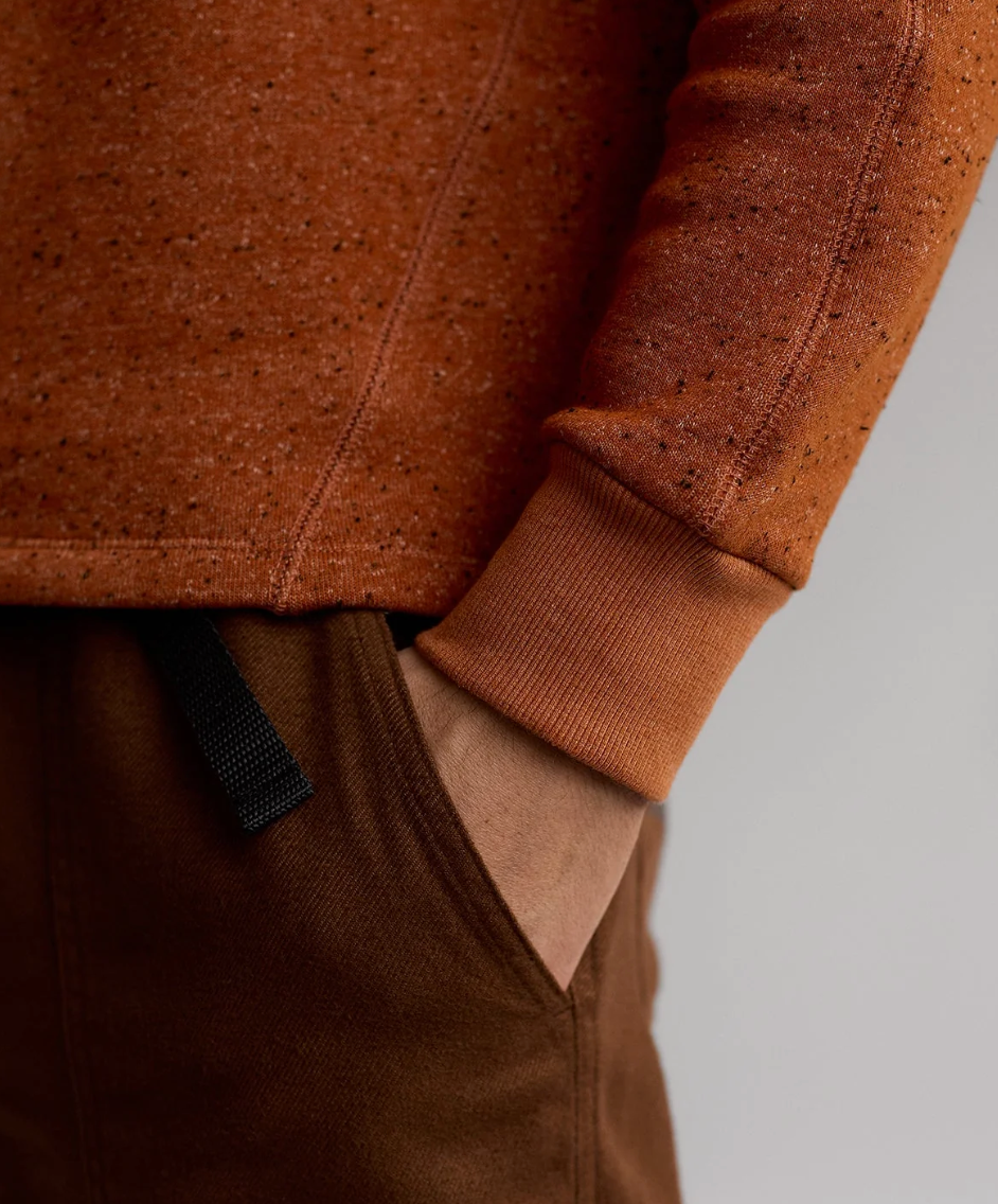 Dundrum Sweater- Umber Orange