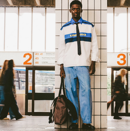 Panelled Boxy LS Shirt