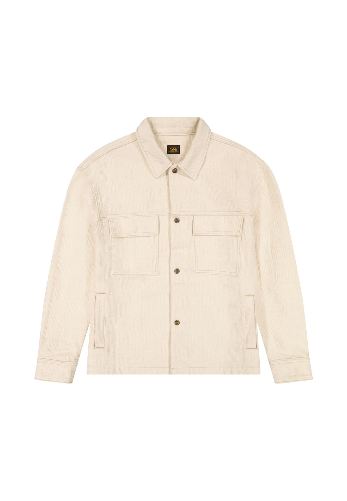 Jacquard Jacket - Natural Griege