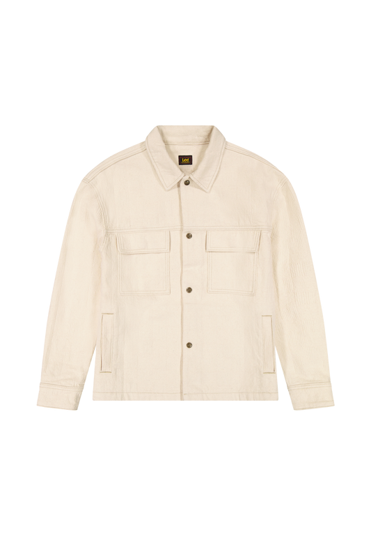 Jacquard Jacket - Natural Griege