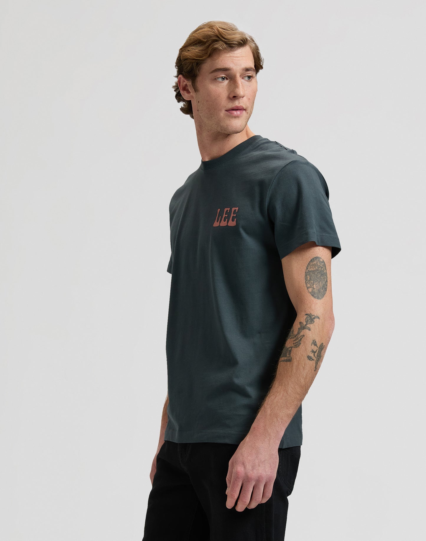 Vinyl Tee - Washed Black