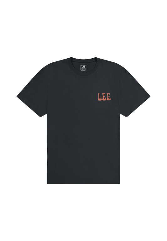 Vinyl Tee - Washed Black