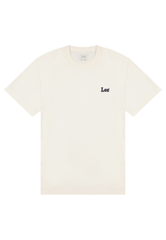 SS Small Logo Tee - Natural