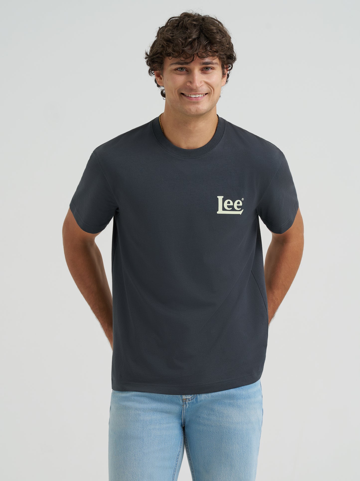 Santa Monica Tee - Washed Black