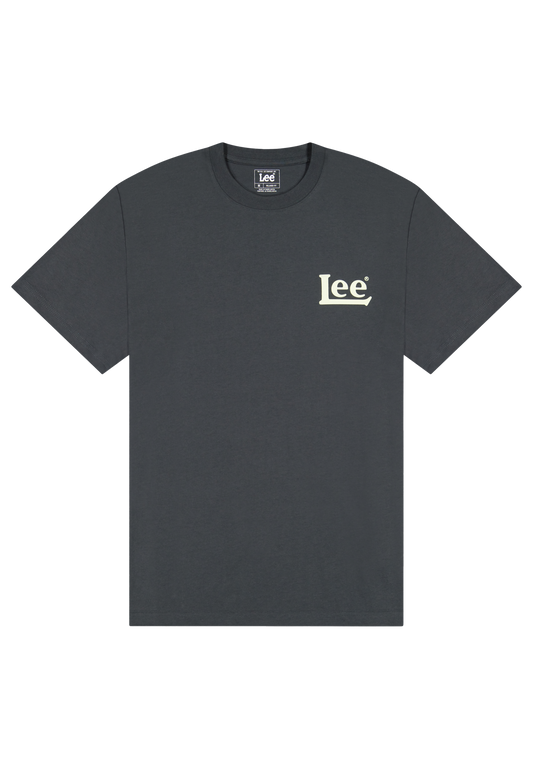 Santa Monica Tee - Washed Black