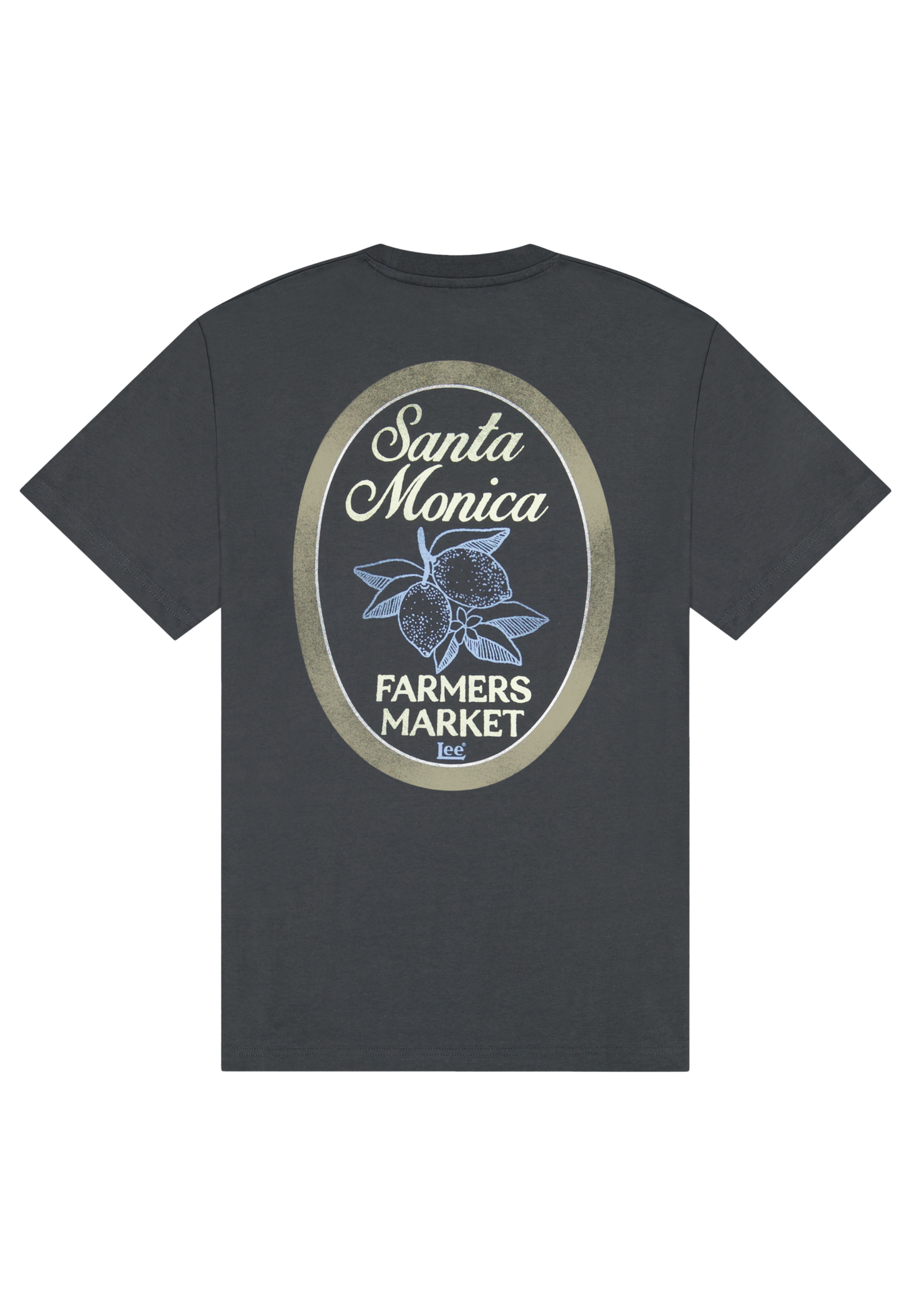 Santa Monica Tee - Washed Black