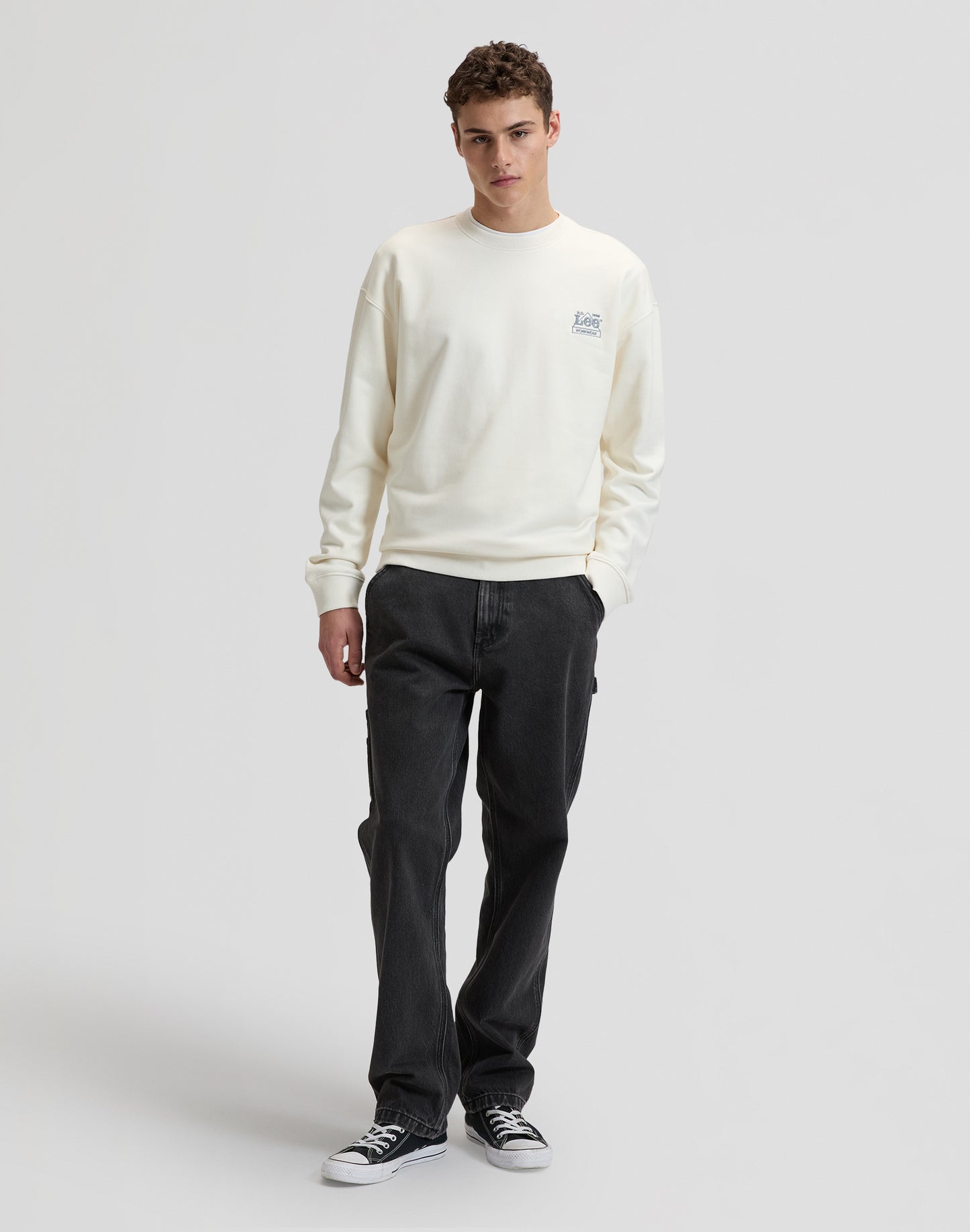 Workwear Ess Crew - Natural