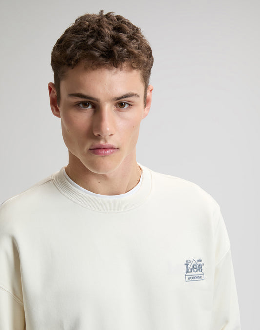 Workwear Ess Crew - Natural