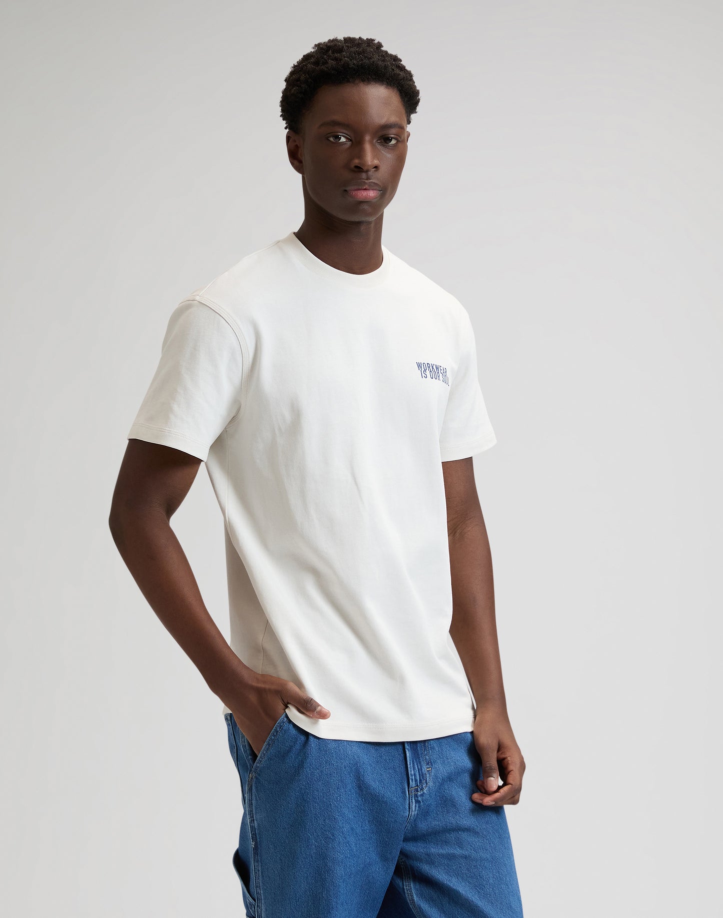 Workwear Worker Tee - Natural