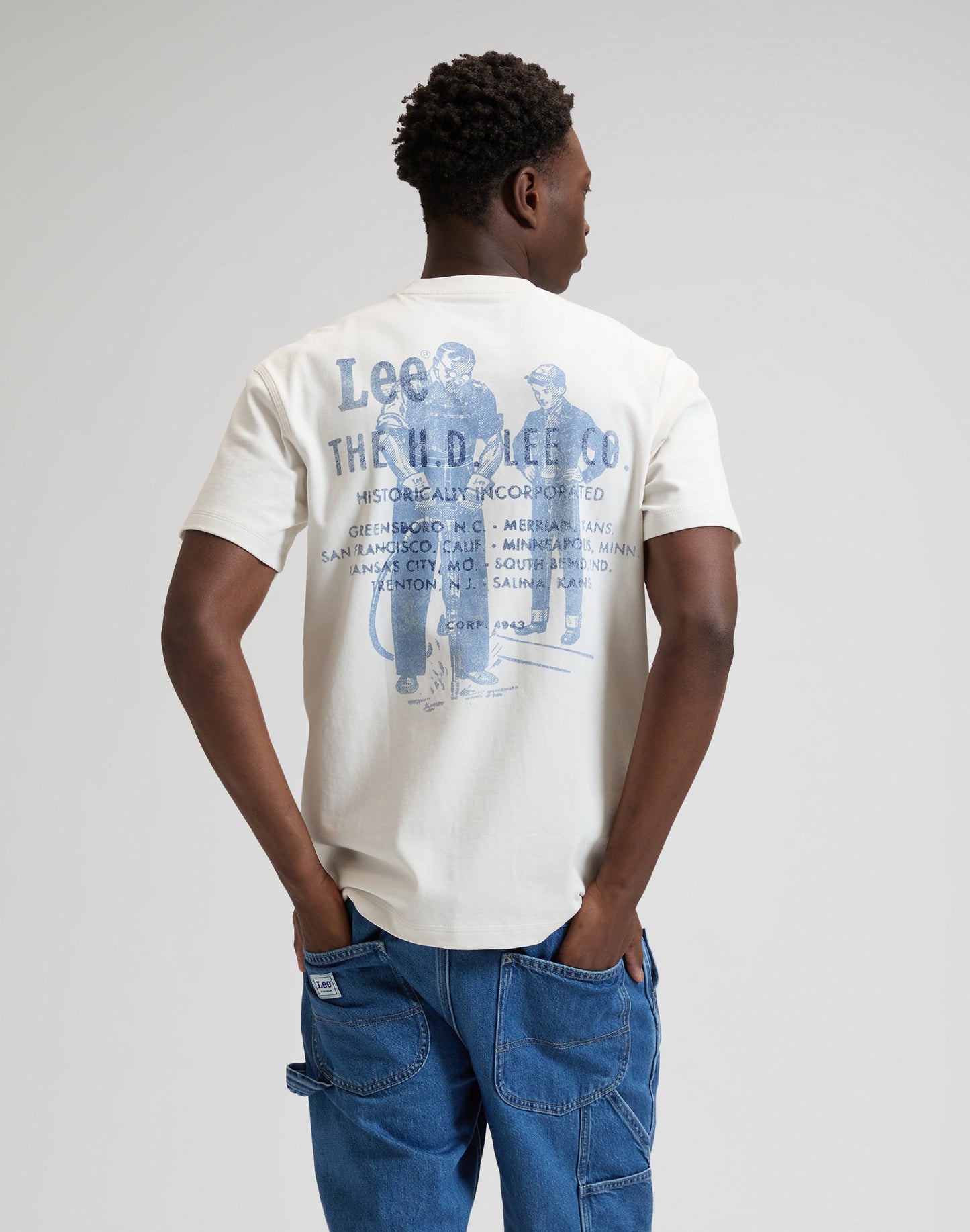 Workwear Worker Tee - Natural