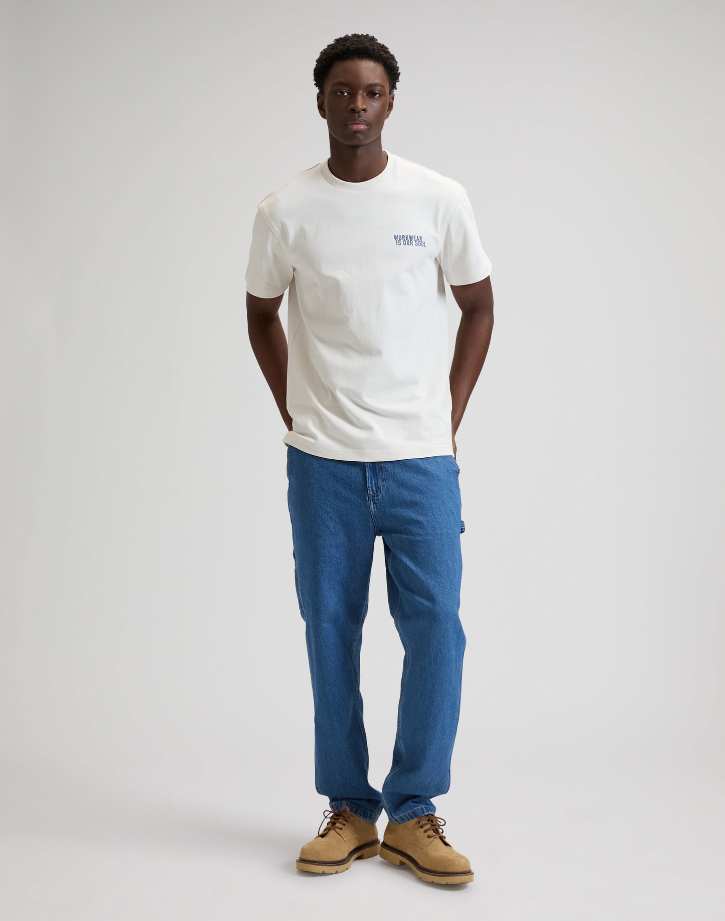 Workwear Worker Tee - Natural