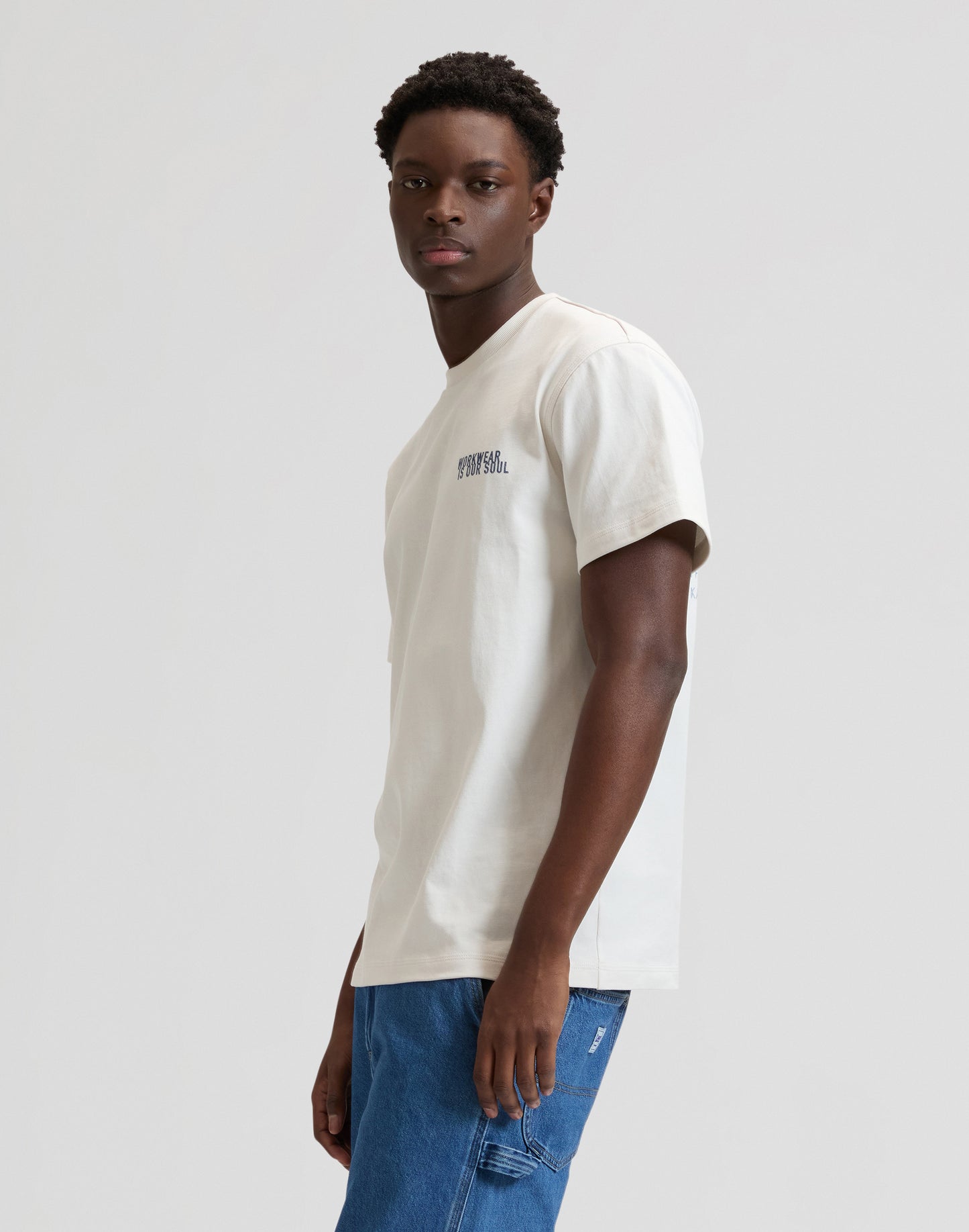 Workwear Worker Tee - Natural