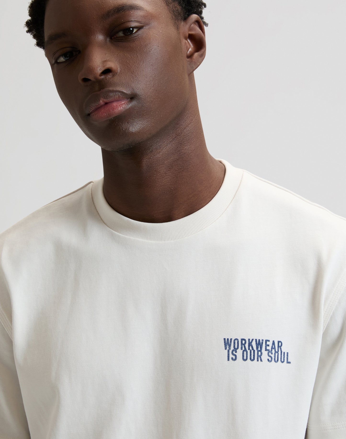 Workwear Worker Tee - Natural