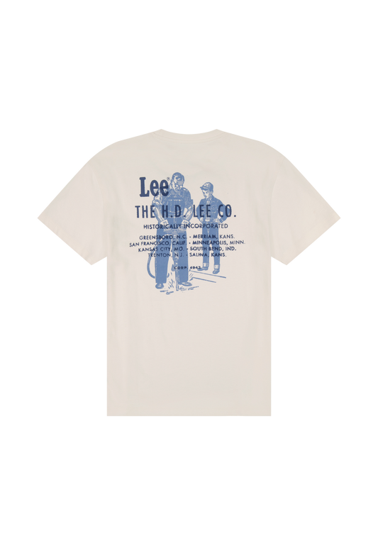 Workwear Worker Tee - Natural