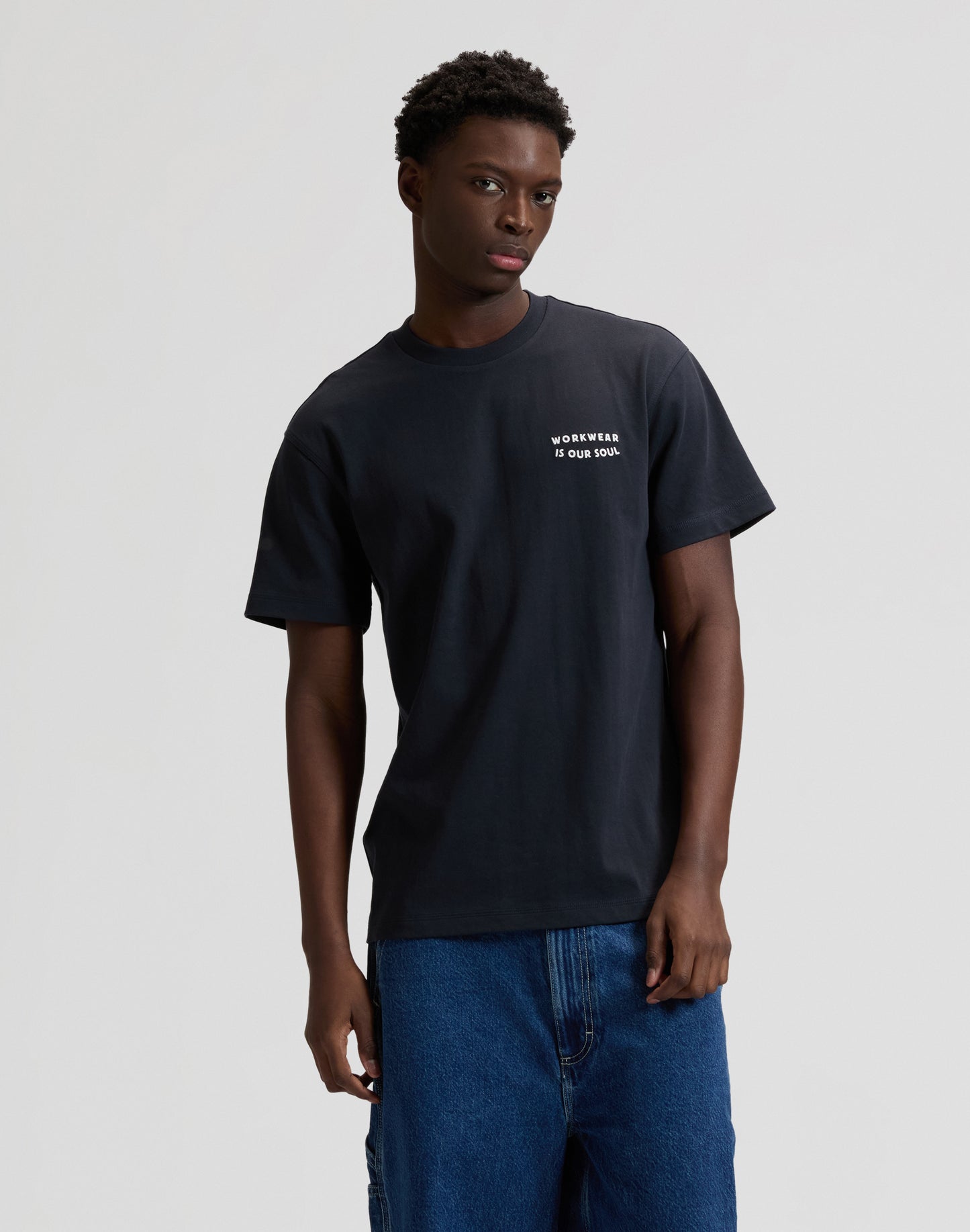 Workwear Building Tee - Rebel Navy