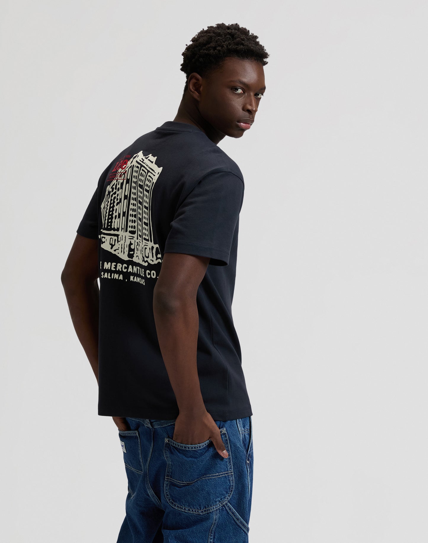 Workwear Building Tee - Rebel Navy