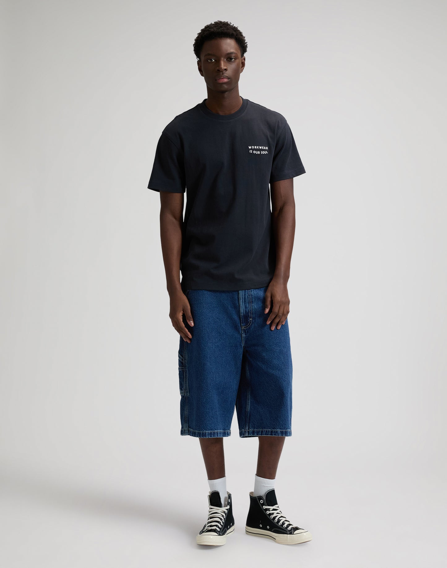 Workwear Building Tee - Rebel Navy