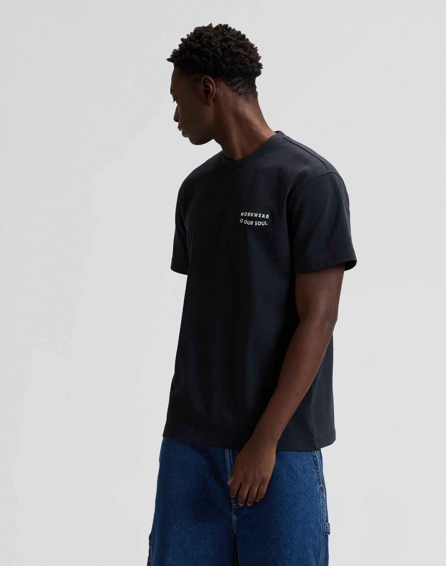 Workwear Building Tee - Rebel Navy