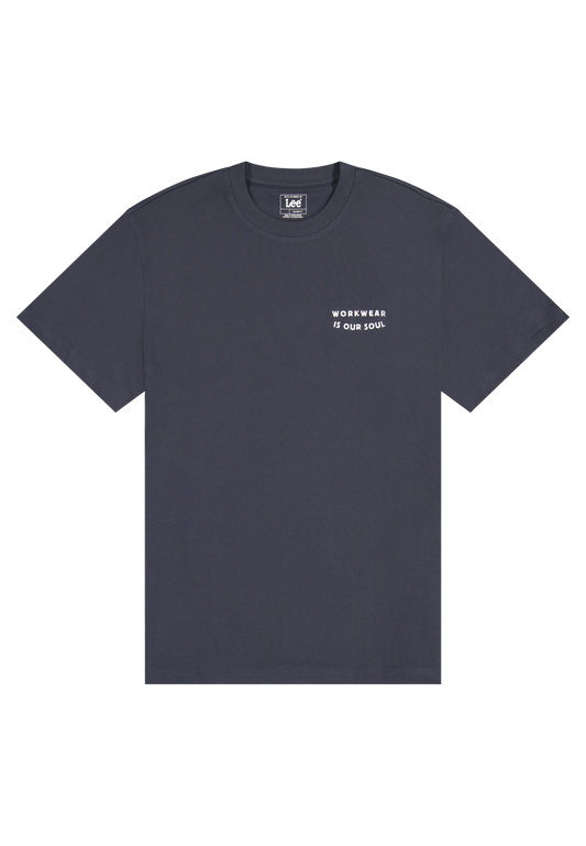 Workwear Building Tee - Rebel Navy