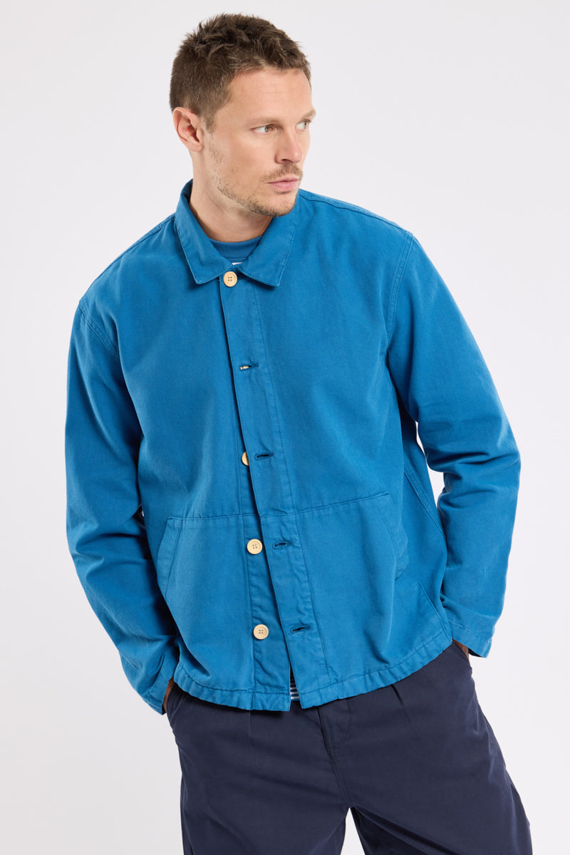 Fisherman Jacket - Dark Blue